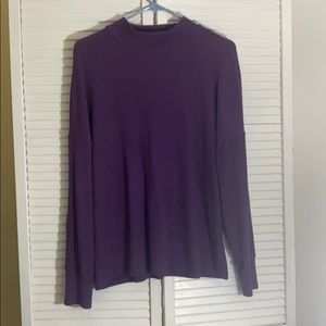 Harlow and Graham purple lightweight sweater